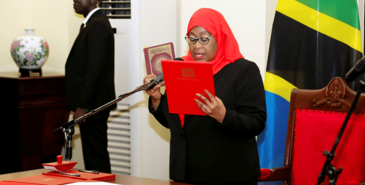 Samia Suluhu Hassan Becomes Tanzania’s First Woman President 2021