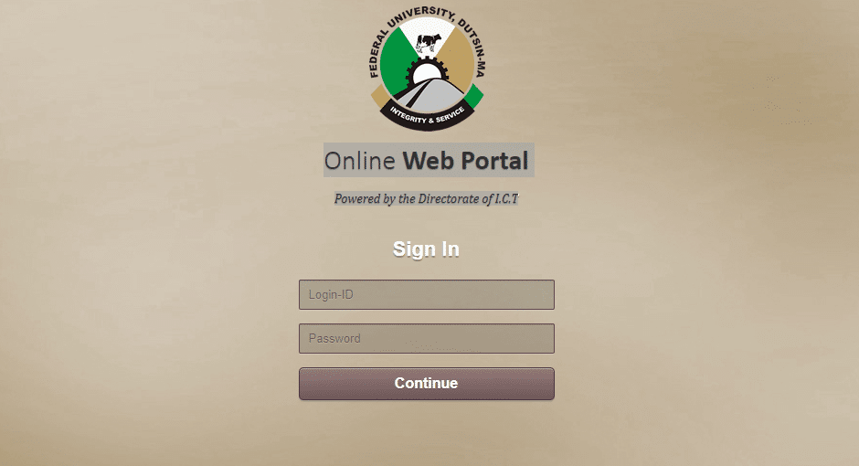 Fudma Portal Login – Login And Check Portal.fudutsinma.edu.ng