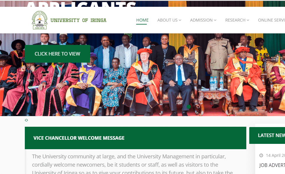 Uoi Samis Login | University Of Iringa Samis