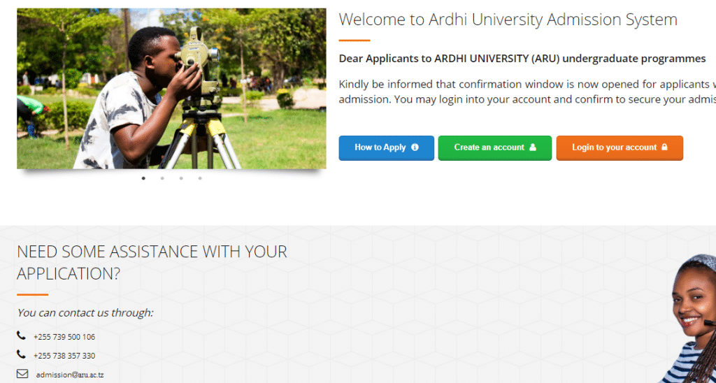 Instructions On How To Apply For Various Programmes At Ardhi University