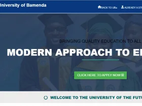 Apply For Admission Into University Of Bamenda