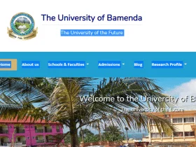 University Of Bamenda Admission List