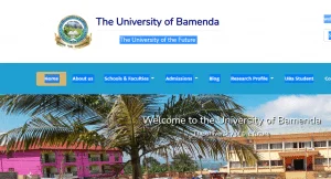 University Of Bamenda Admission List