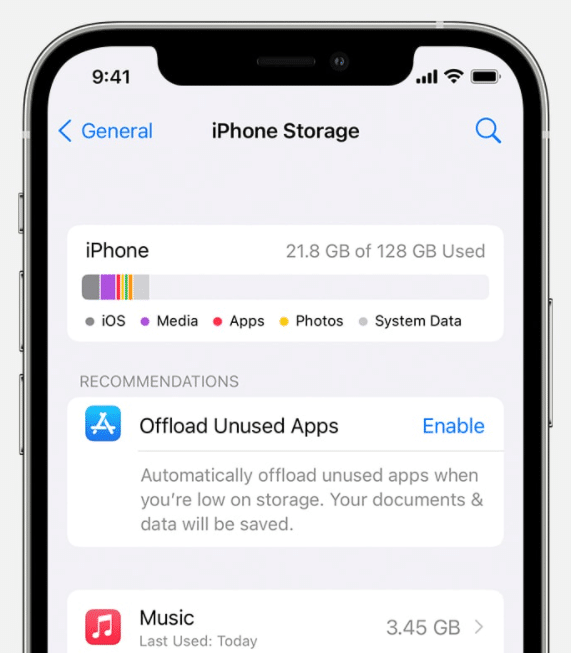 Fix IPhone Storage Not Loading