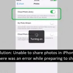Preparing To Share :Fix For Iphone/Ipad