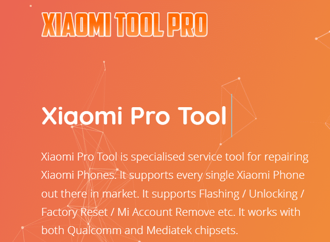 Xiaomi Pro Tool