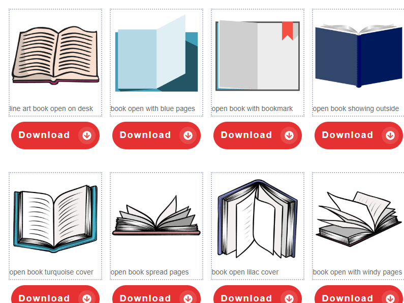 Book Clipart Images You Can Download Right Now
