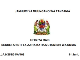 Job Opportunities At Parliament Of Tanzania