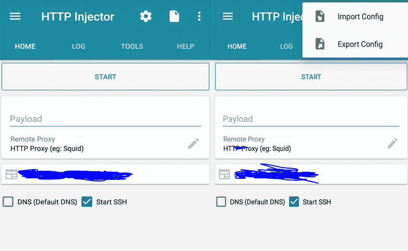 HTTP Injector Ehi Config Files Settings  2023