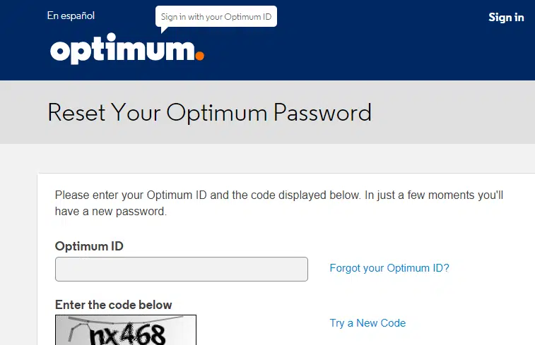 Change Wi-Fi Password Optimum