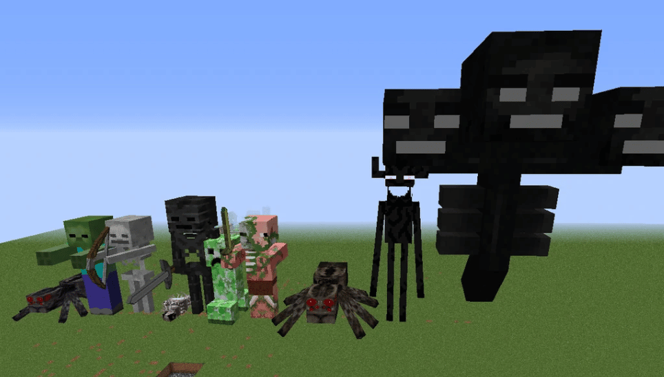 Spawn Witherzilla In Minecraft