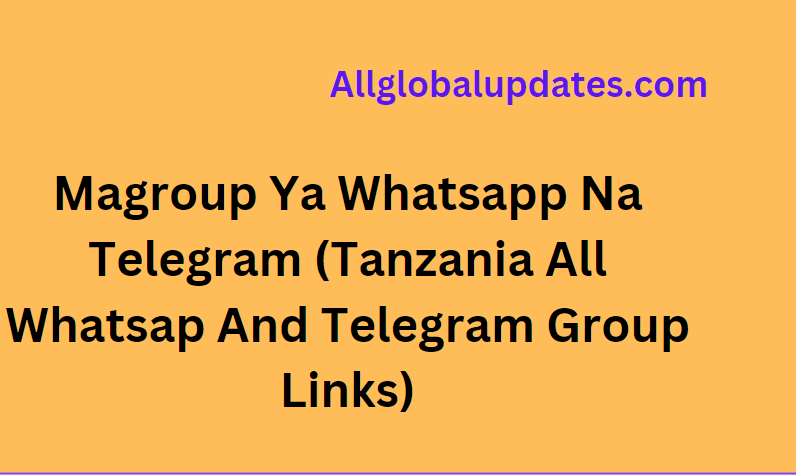 Magroup Ya Whatsapp Na Telegram