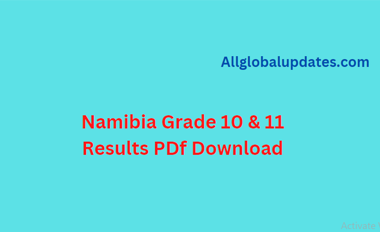 Namibia Grade 10 &Amp; 11 Results Pdf Download