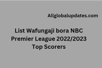 List Wafungaji Bora Nbc Premier League