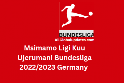 Msimamo Ligi Kuu Ujerumani Bundesliga