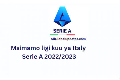 Msimamo Ligi Kuu Ya Italy Serie A