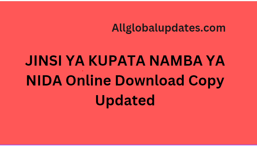 Namba Ya Nida Online