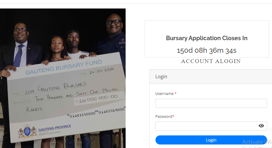 Gcra Login Account Bursary Portal