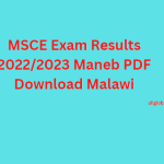 Msce Exam Results 2022