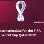 Match Schedule For The Fifa World Cup Qatar 2022