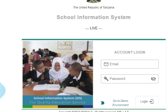 Sis Tamisemi Login School Information System