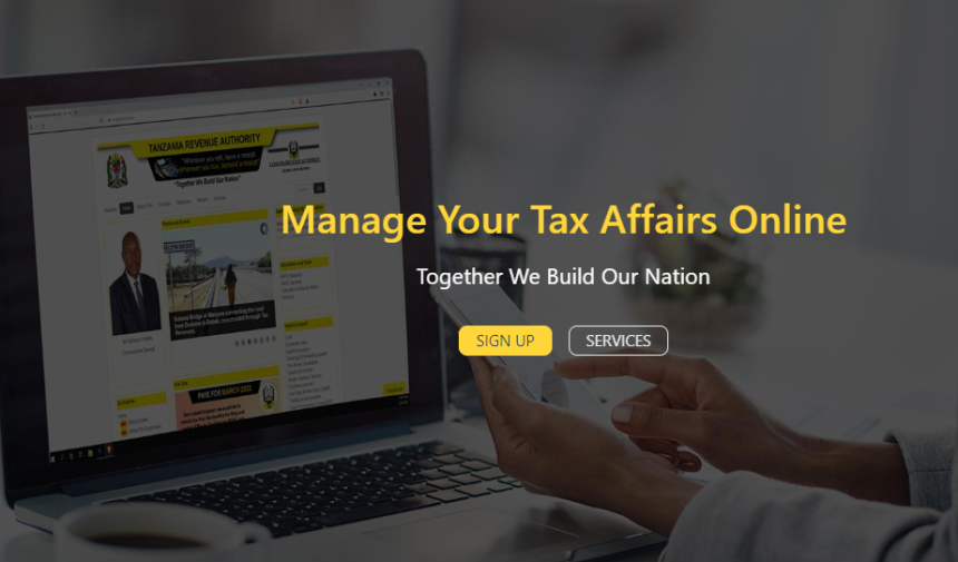 TRA Taxpayer Portal Login Taxpayerportal Tra Go Tz All Global   TAXPAYER PORTAL 860x505 