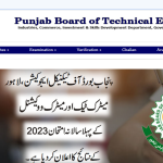 Pbte Dae Result 2023: Punjab Board Of Technical Education (Pbte)