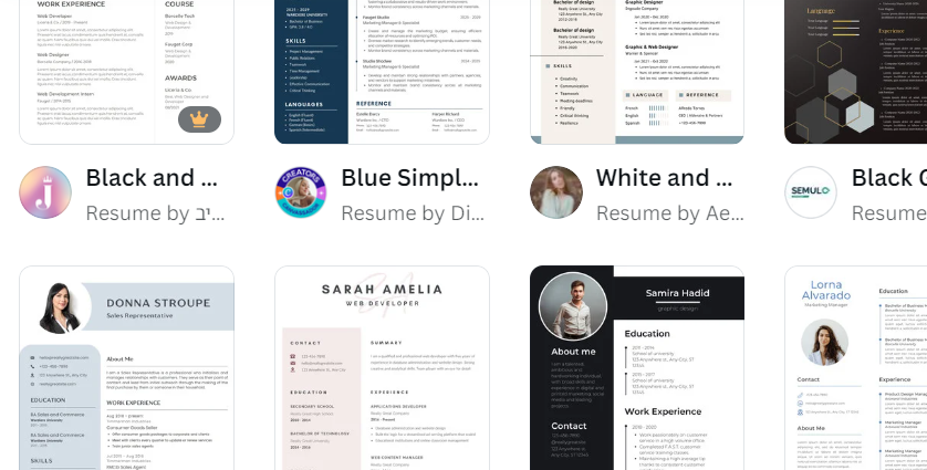 Stand Out in 2024: Top 10 Free CV Templates to Elevate Your Job Application